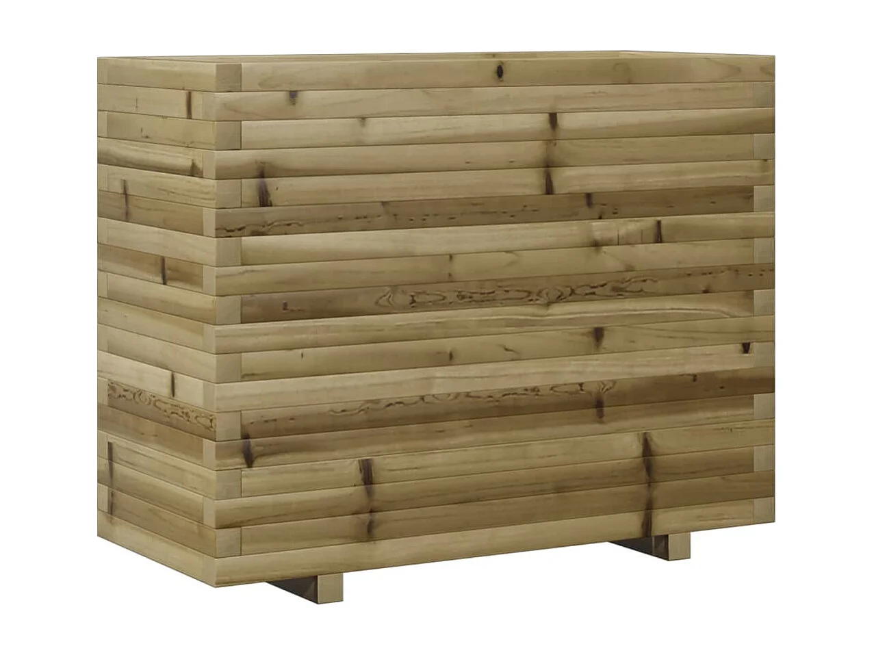 Pflanzkübel 90x40x72 cm Kiefernholz Imprägniert