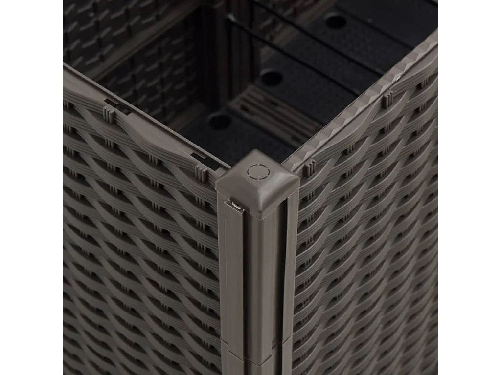 Pflanzkübel Braun 160x120x53 cm PP