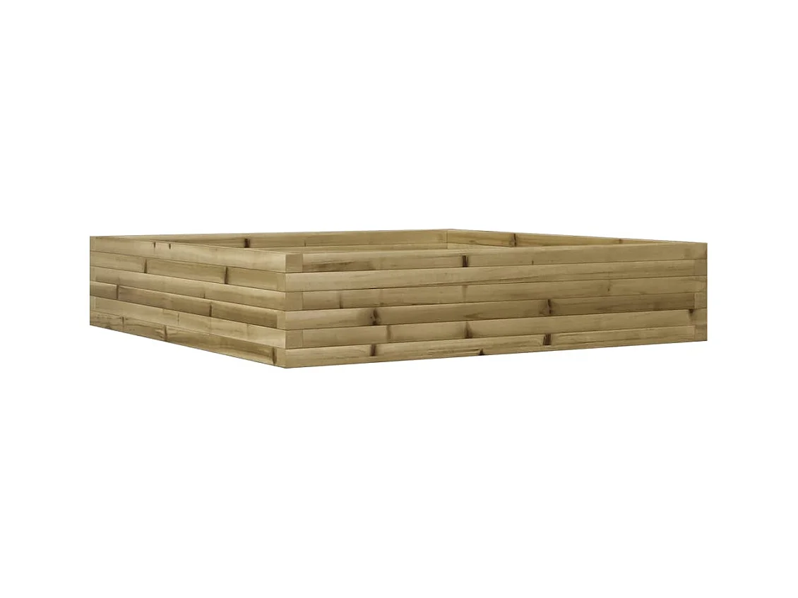 Plantenbak 110x110x23 cm geïmpregneerd grenenhout