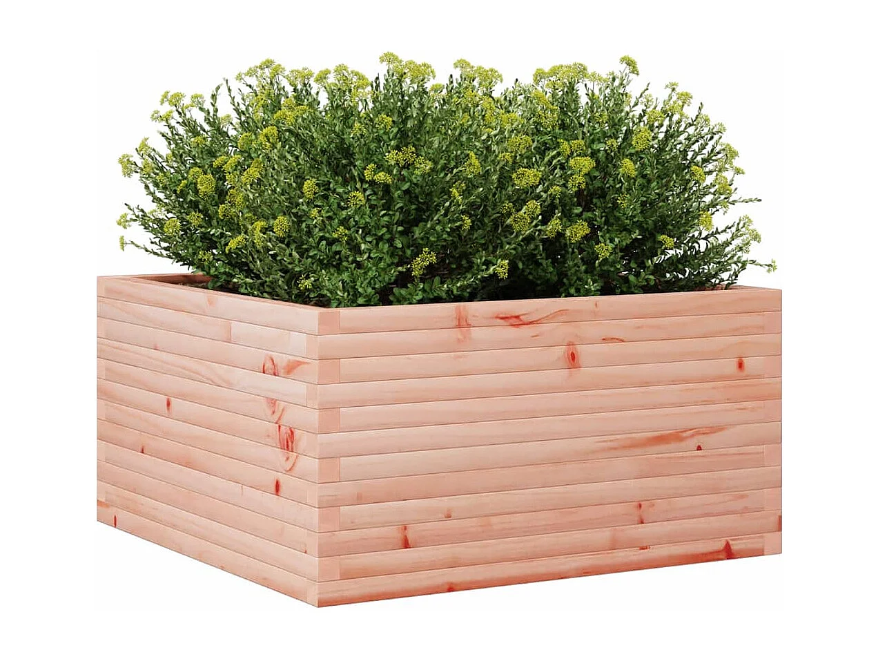 Pflanzkübel 90x90x46 cm Massivholz Douglasie