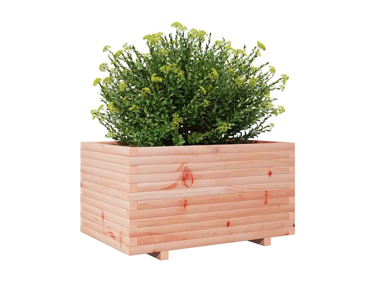 Jardinière 90x60x49,5 cm bois massif de douglas