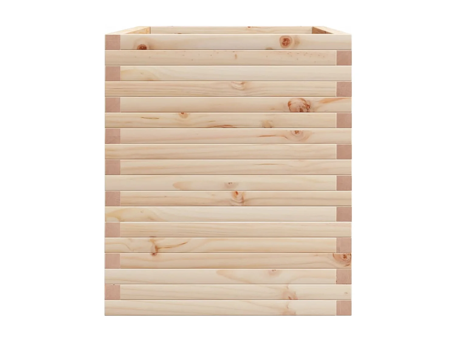 Pflanzkübel 110x60x72 cm Massivholz Kiefer