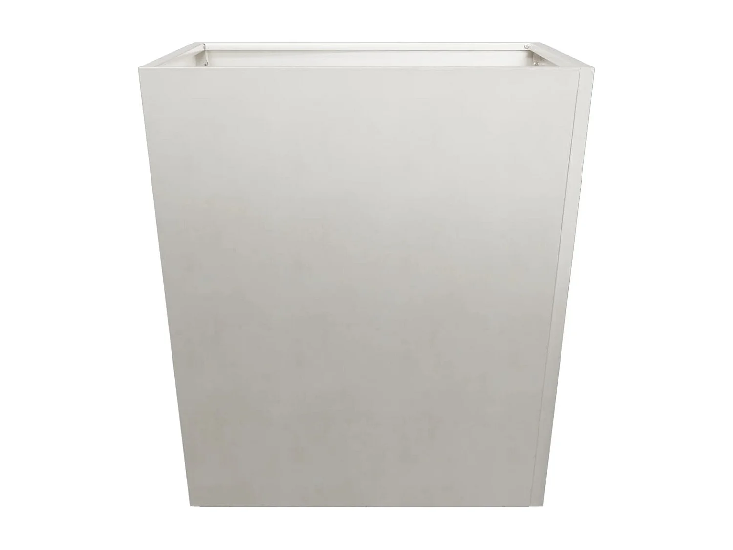 Jardinières 2 pcs 50x50x50 cm acier inoxydable