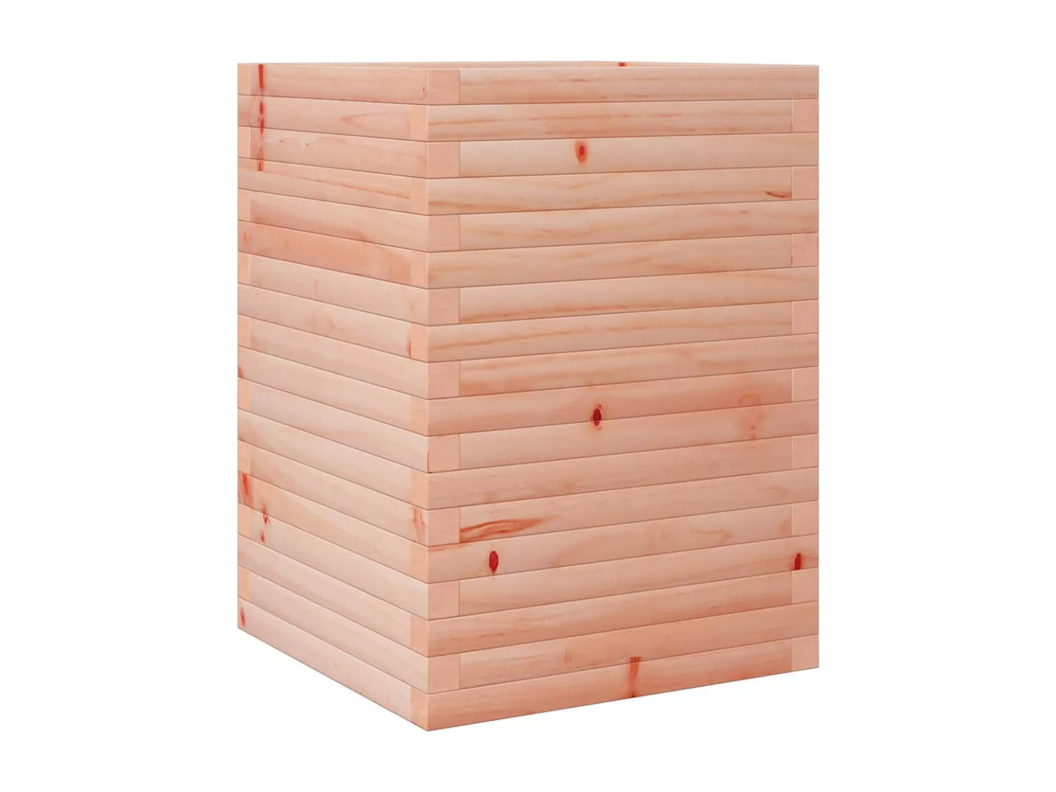 Fioriera da Giardino 50x50x68,5 cm in Legno Massello di Douglas