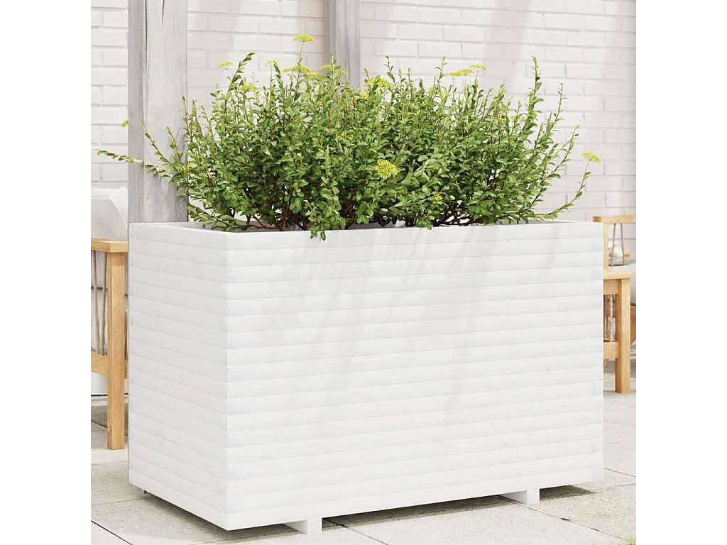 Floreira 90x40x26,5 cm pinho maciço