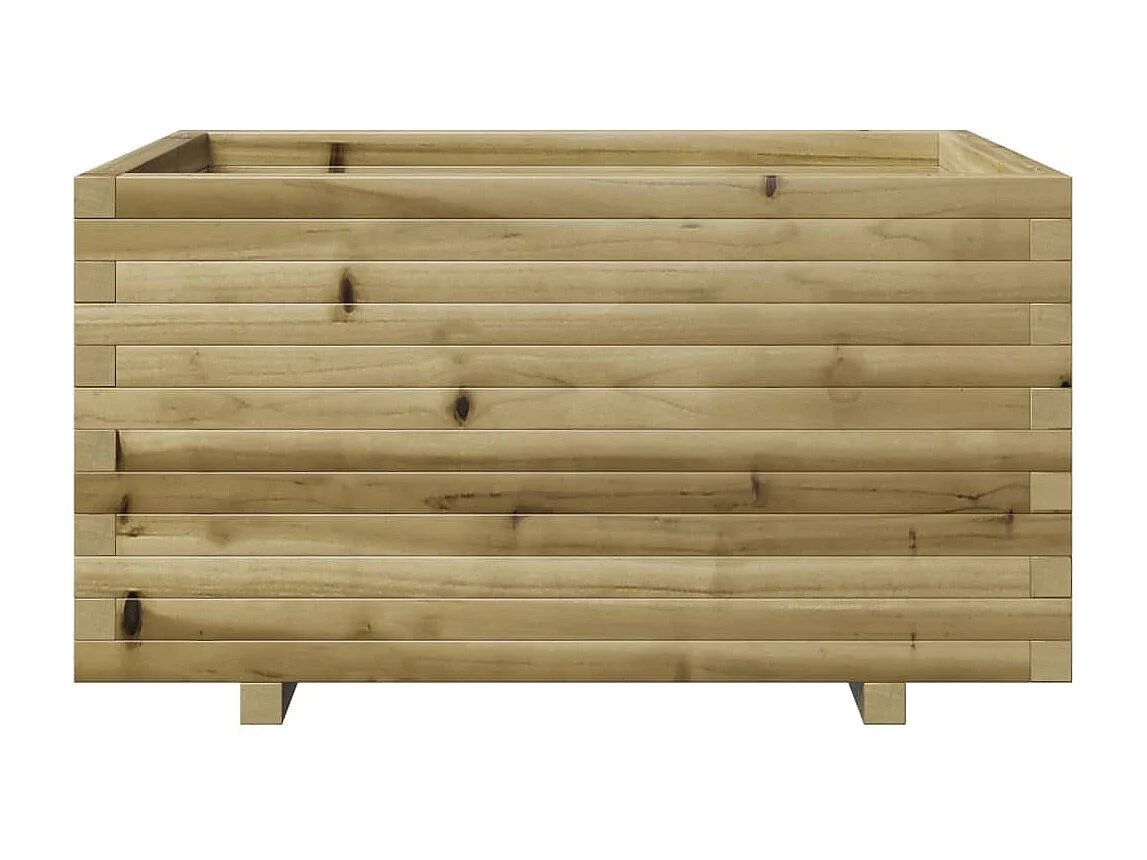 Jardinière 90x60x49,5 cm bois de pin imprégné