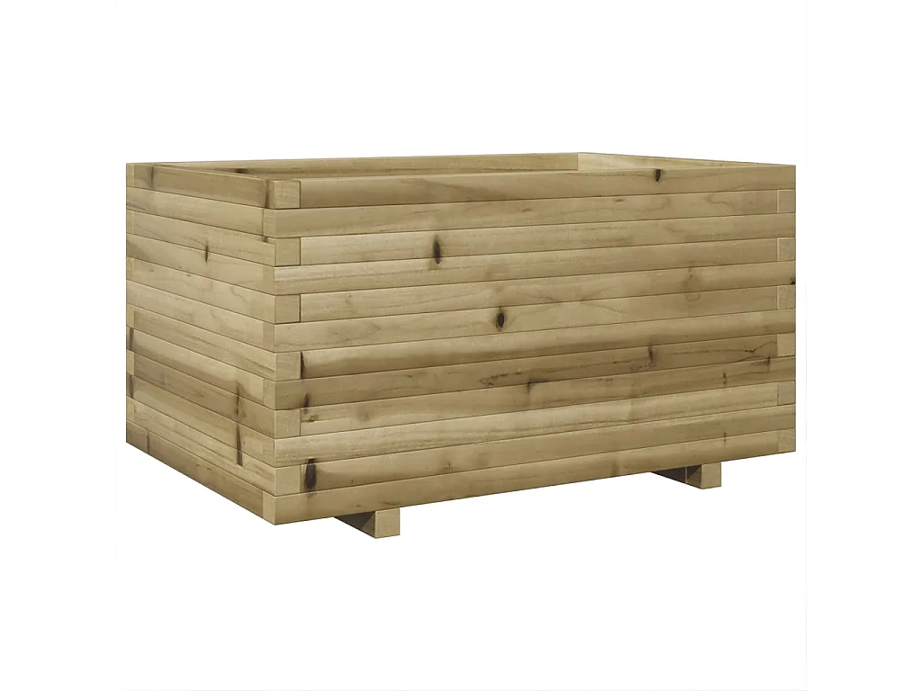 Jardinière 90x60x49,5 cm bois de pin imprégné