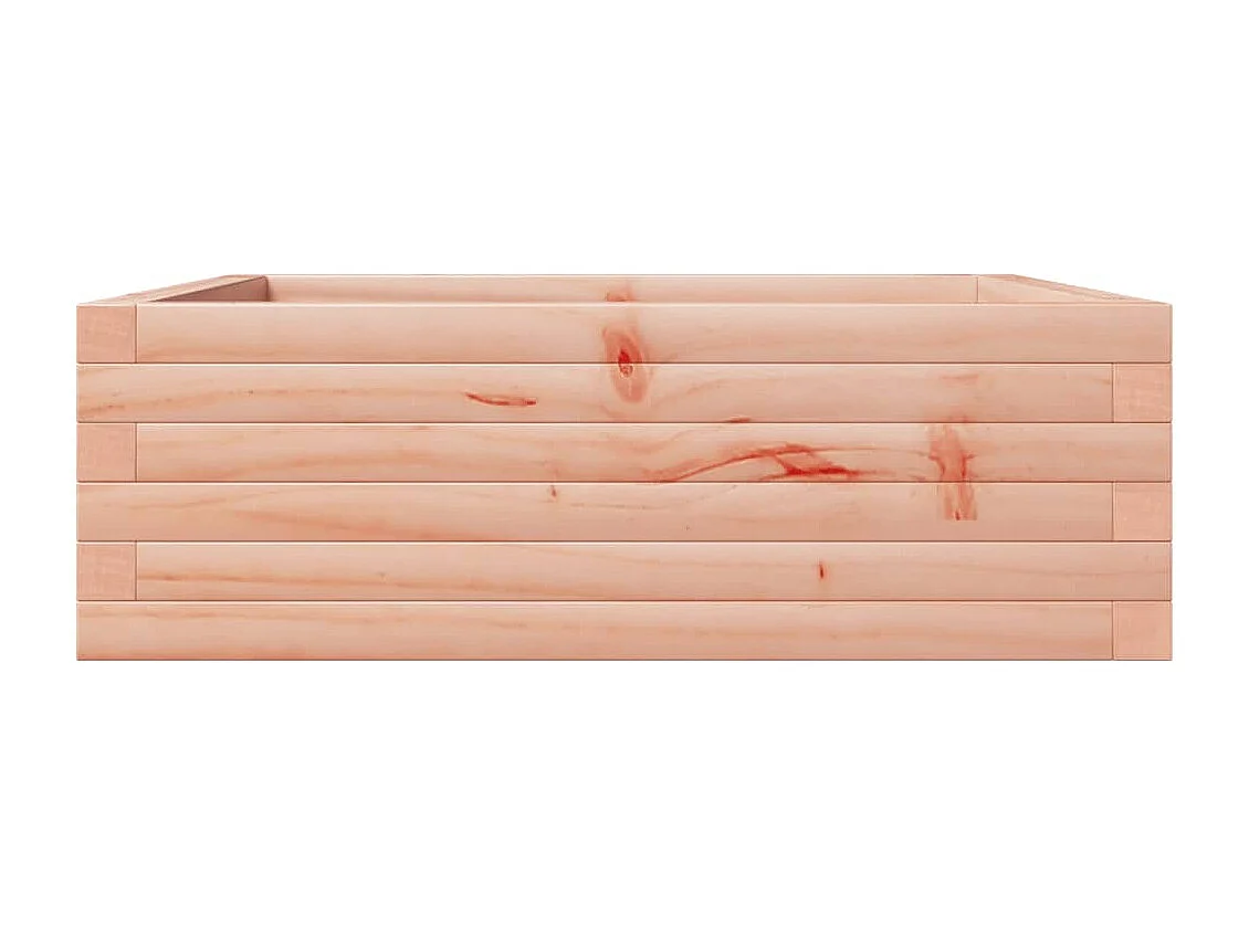 Jardinière 70x70x23 cm bois massif douglas