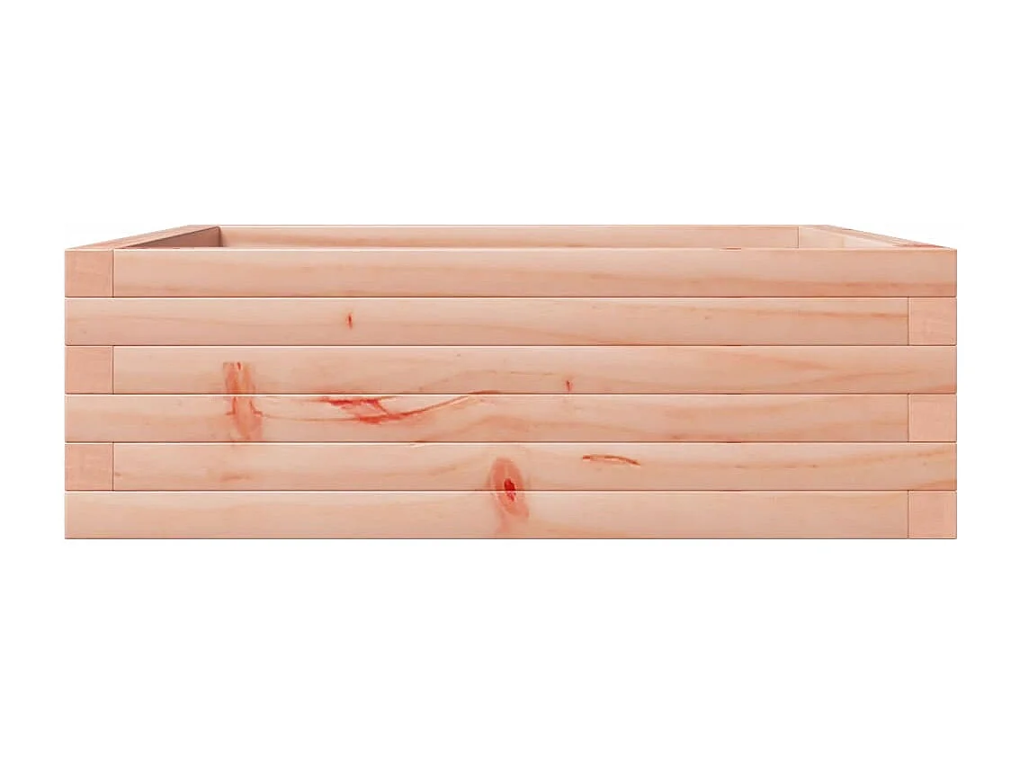 Jardinière 70x70x23 cm bois massif douglas