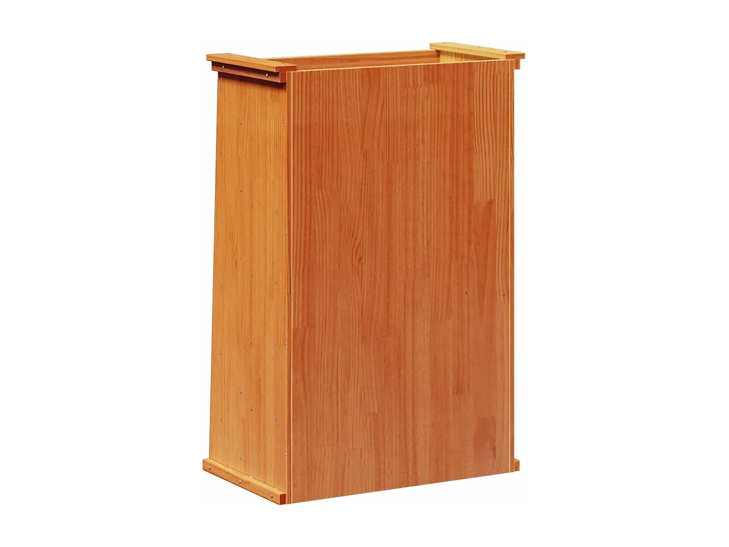 Fioriera Erbe 6 Ripiani Marrone Cera 69x40x101,5cm Legno Pino