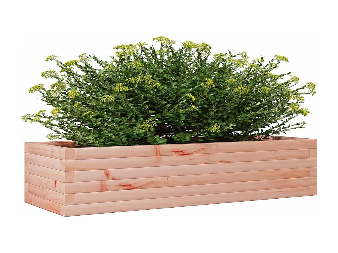 Jardinière 110x40x23 cm bois massif douglas