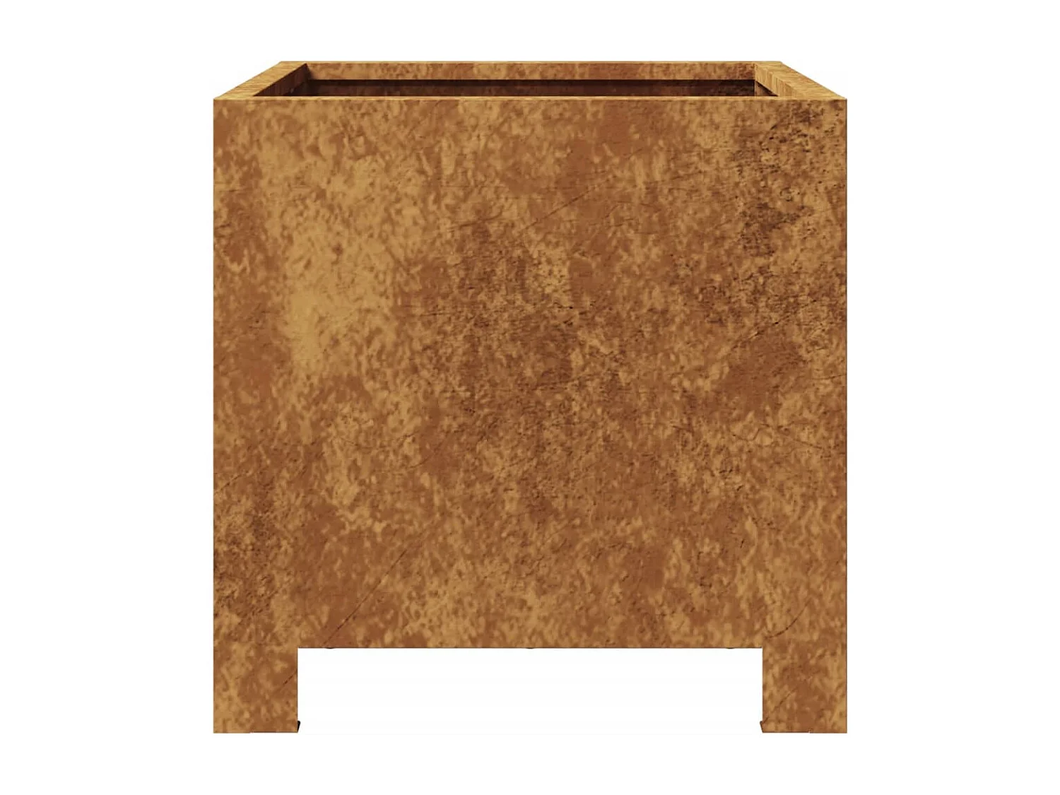 Jardinière 30x30x30 cm acier corten
