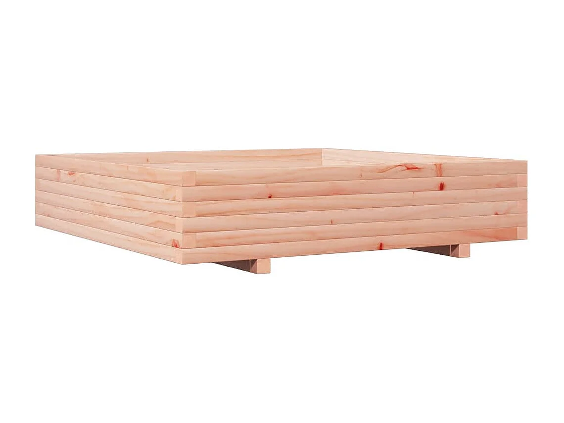 Pflanzkübel 110x110x26,5 cm Massivholz Douglasie
