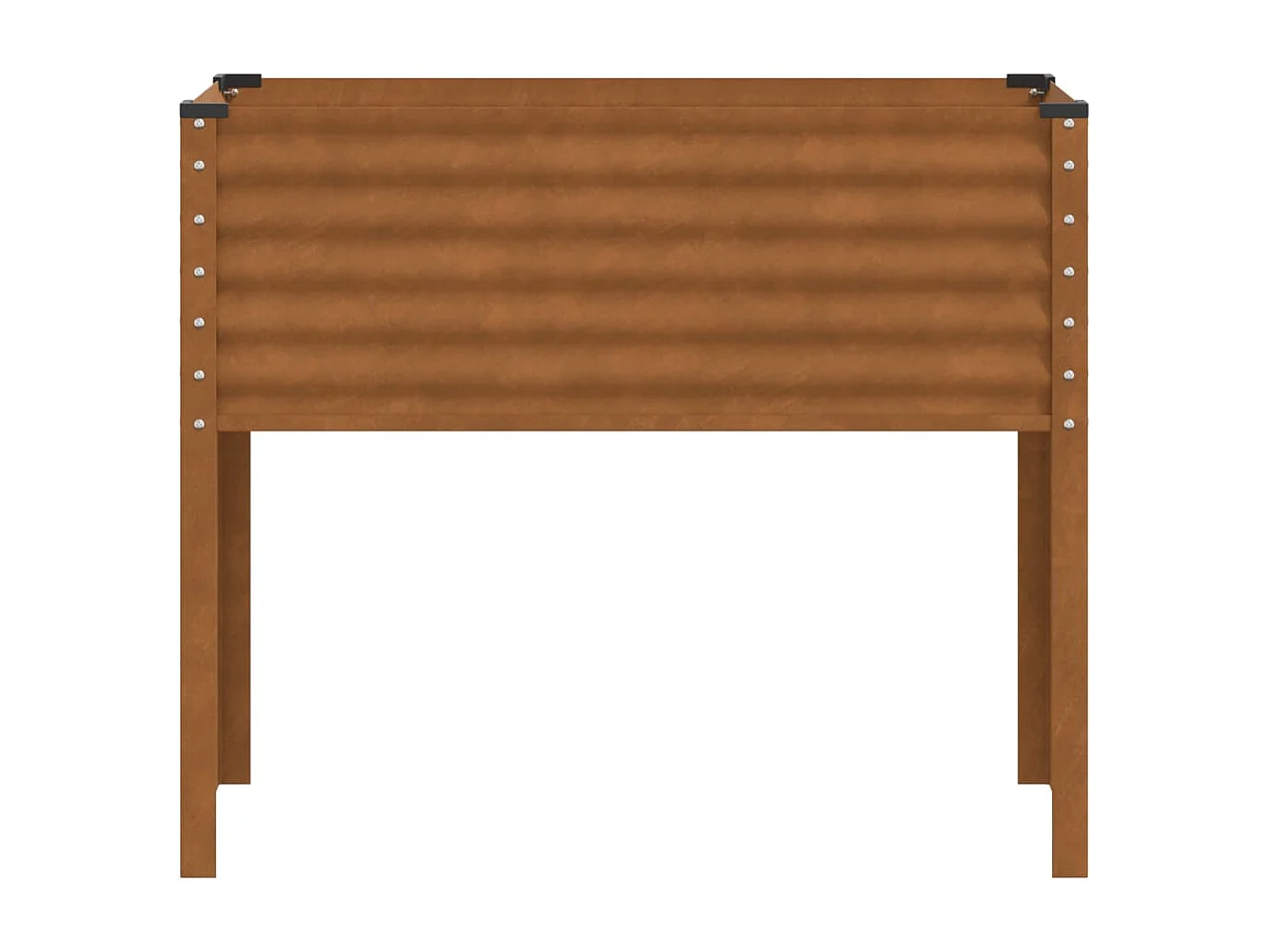 Plantenbak 100x41x90 cm weervast staal