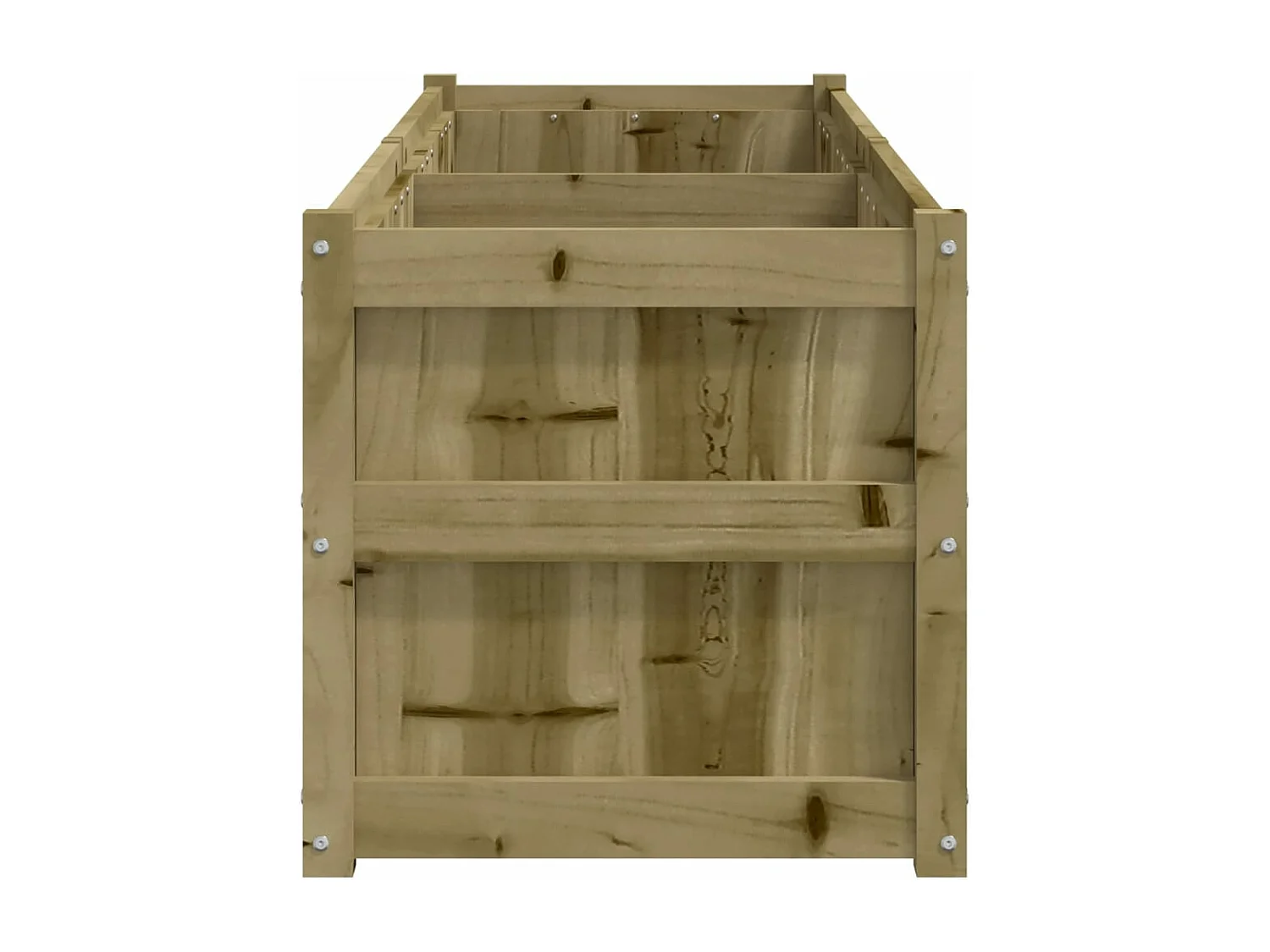 Fioriera da Giardino 180x50x50 cm in Legno di Pino Impregnato