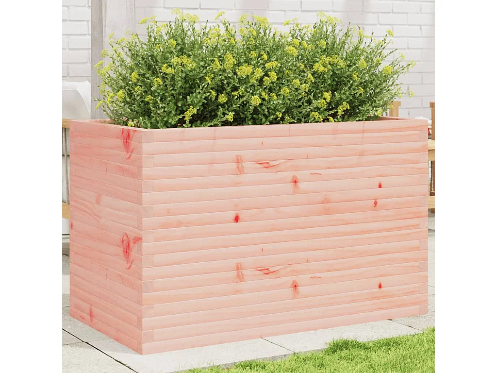 Jardinière 110x60x68,5 cm bois massif de douglas
