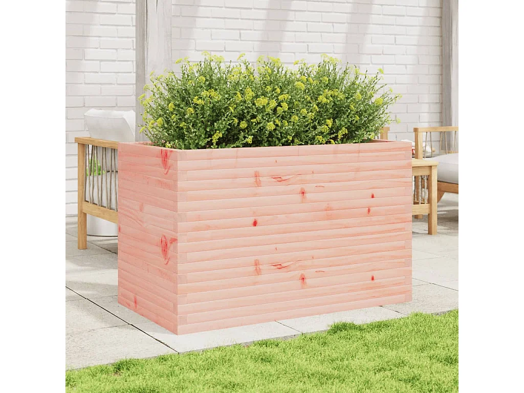 Jardinière 110x60x68,5 cm bois massif de douglas