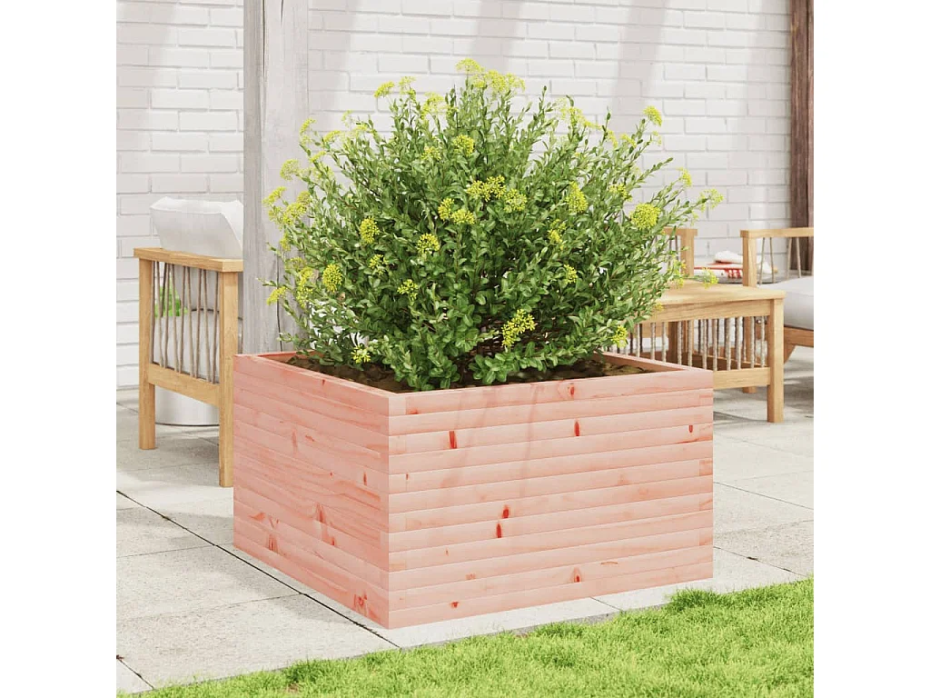 Plantenbak 80x80x45,5 cm massief douglashout