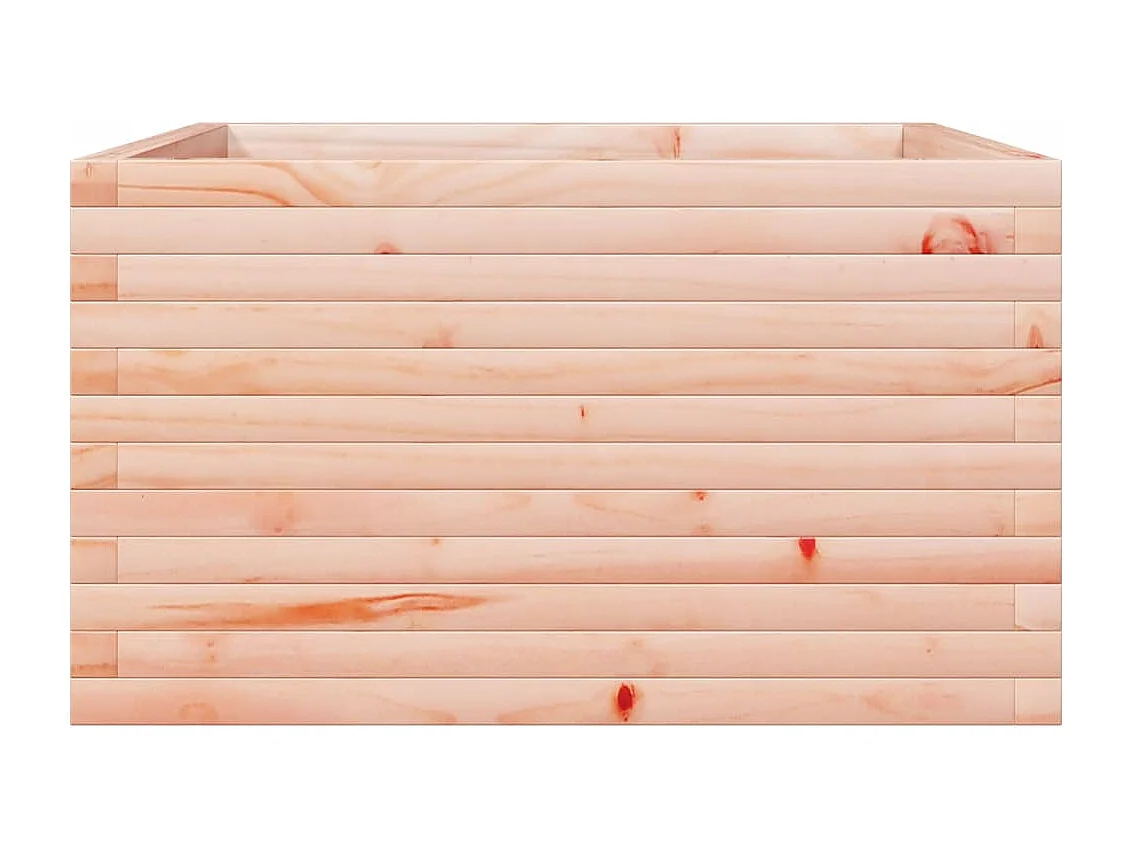 Jardinière 80x80x45,5 cm bois massif de douglas