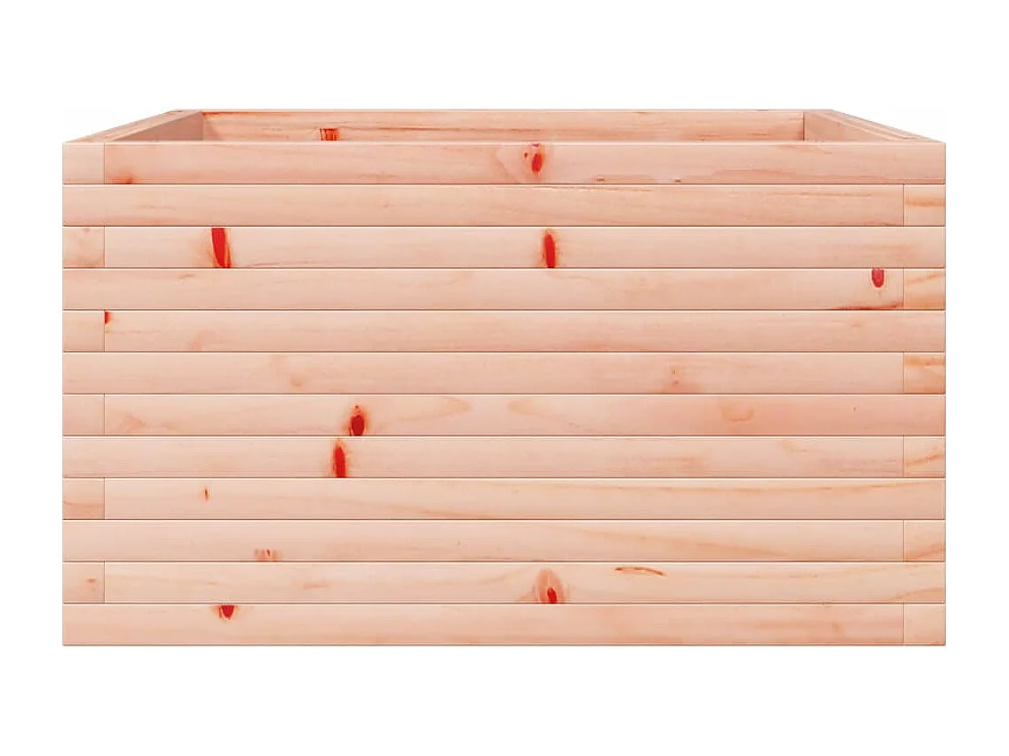 Jardinière 80x80x45,5 cm bois massif de douglas
