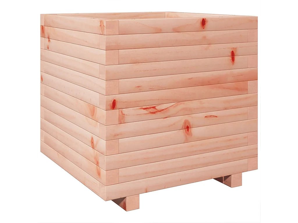 Pflanzkübel 50x50x49,5 cm Massivholz Douglasie