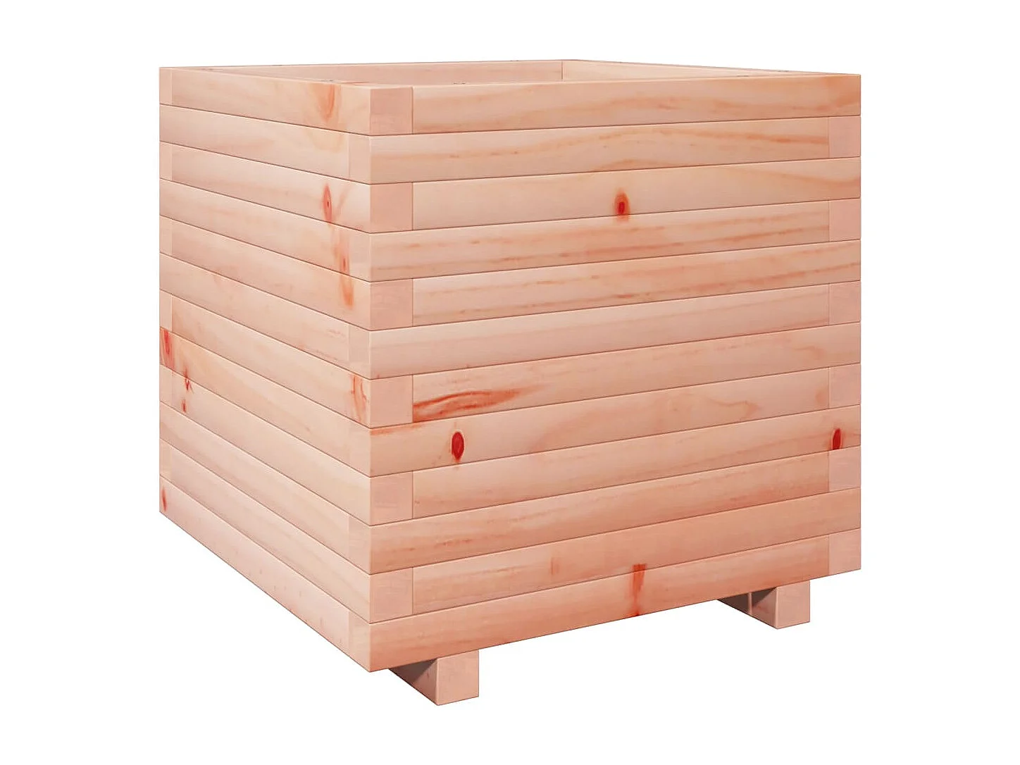 Pflanzkübel 50x50x49,5 cm Massivholz Douglasie