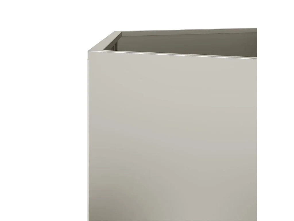 Pflanzkübel Sechseckig 104x90x45 Cortenstahl