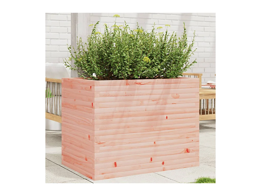 Pflanzkübel 90x60x68,5 cm Massivholz Douglasie