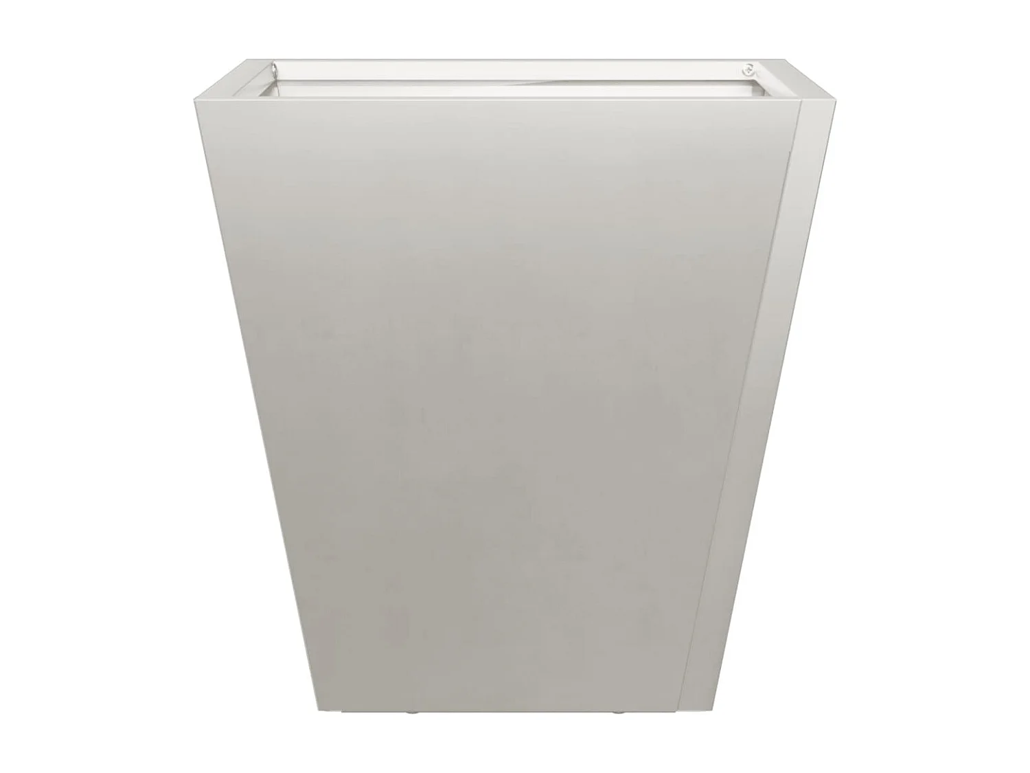 Fioriere da Giardino 2 pz 30x30x30 cm in Acciaio Zincato