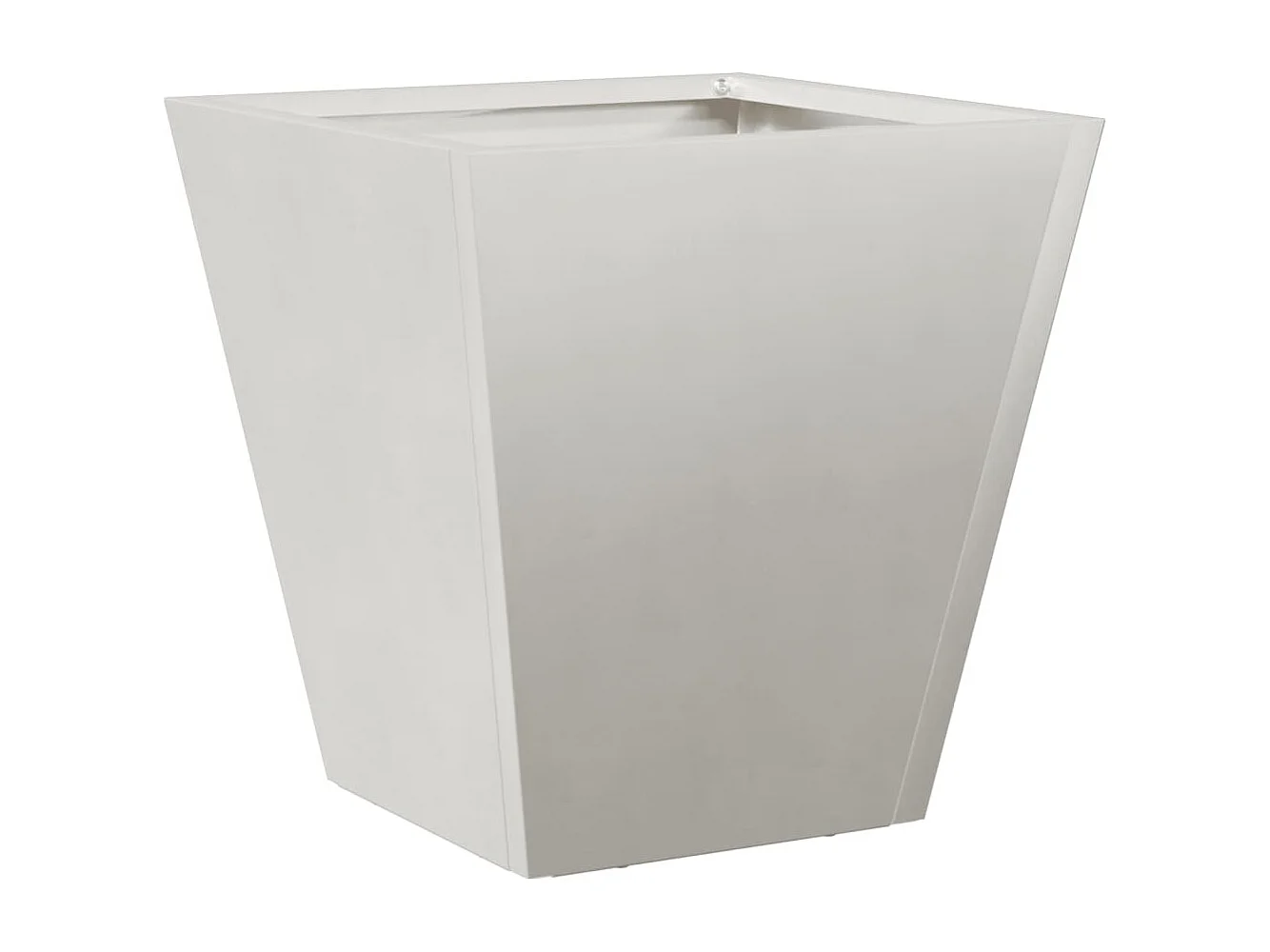 Fioriere da Giardino 2 pz 30x30x30 cm in Acciaio Zincato