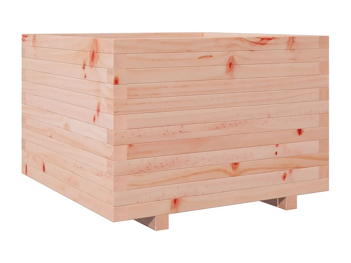 Jardinière 70x70x49,5 cm bois massif douglas