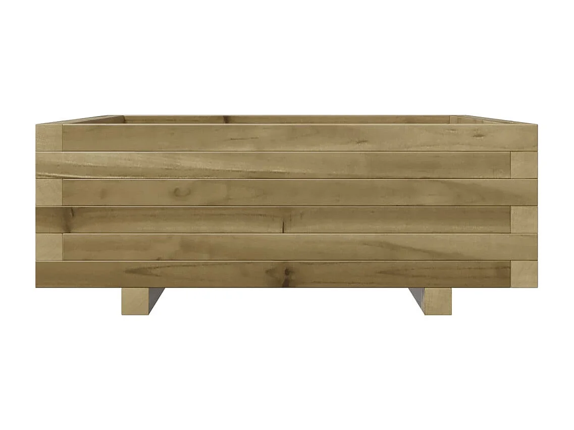 Pflanzkübel 70x70x26,5 cm Kiefernholz Imprägniert