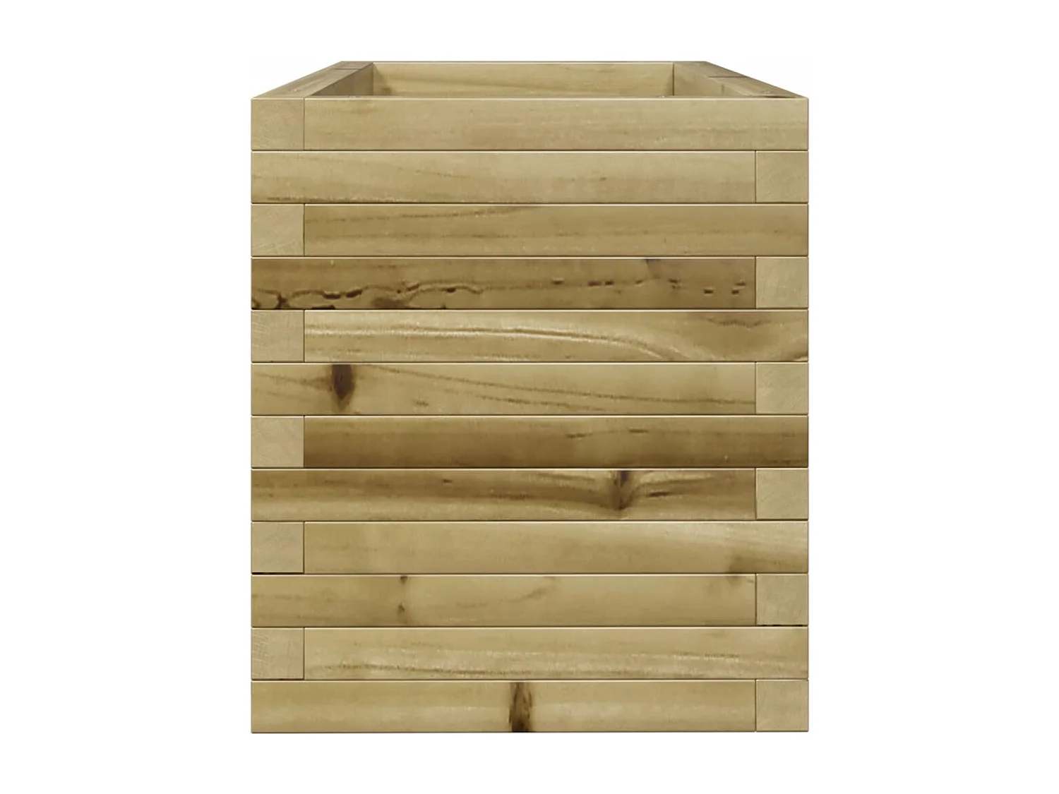 Fioriera da Giardino 90x40x45,5 cm in Legno di Pino Impregnato