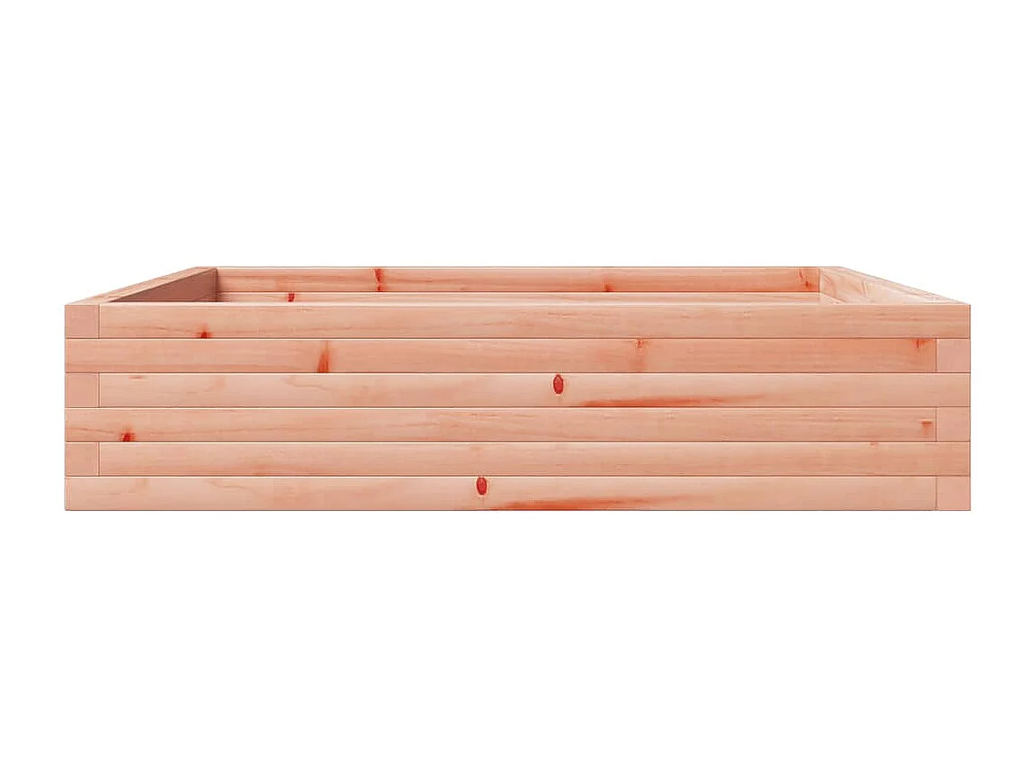 Jardinière 100x100x23 cm bois massif de douglas