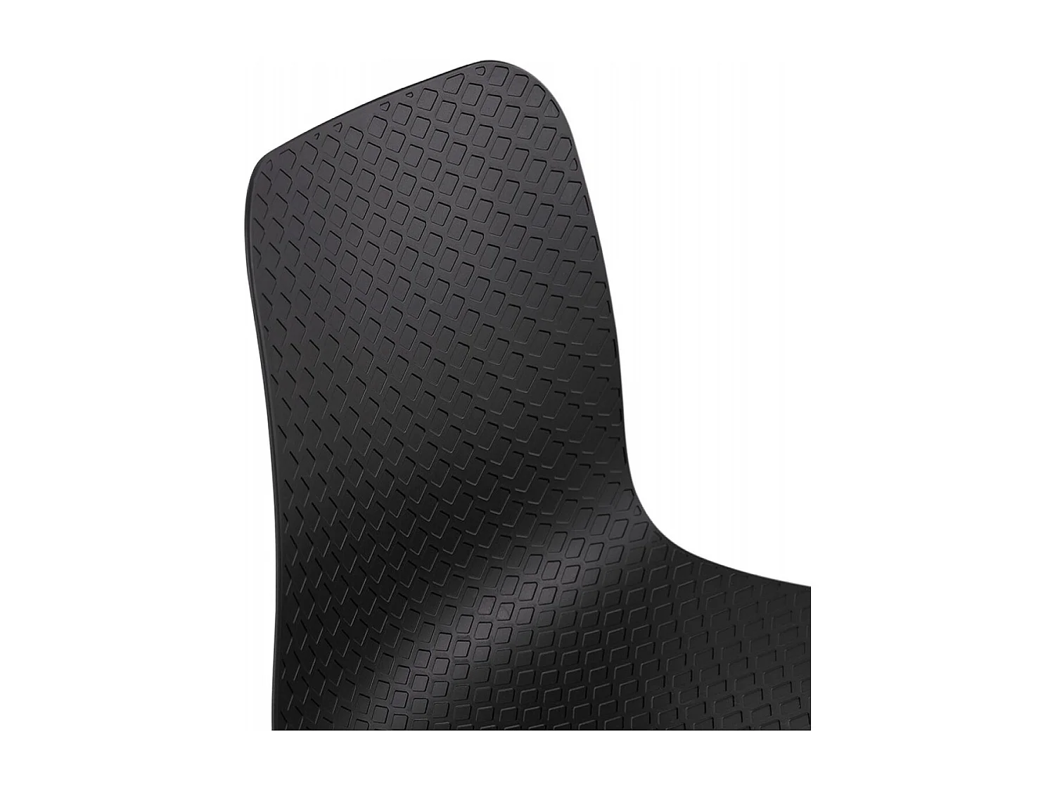 Chaise de Bureau Design à Roulettes "Annie" 80cm Noir