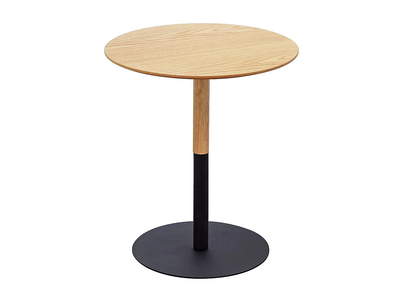 Runder Beistelltisch - DILA - Beige - 40x40x45 cm