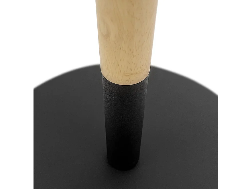 Runder Beistelltisch - DILA - Beige - 40x40x45 cm