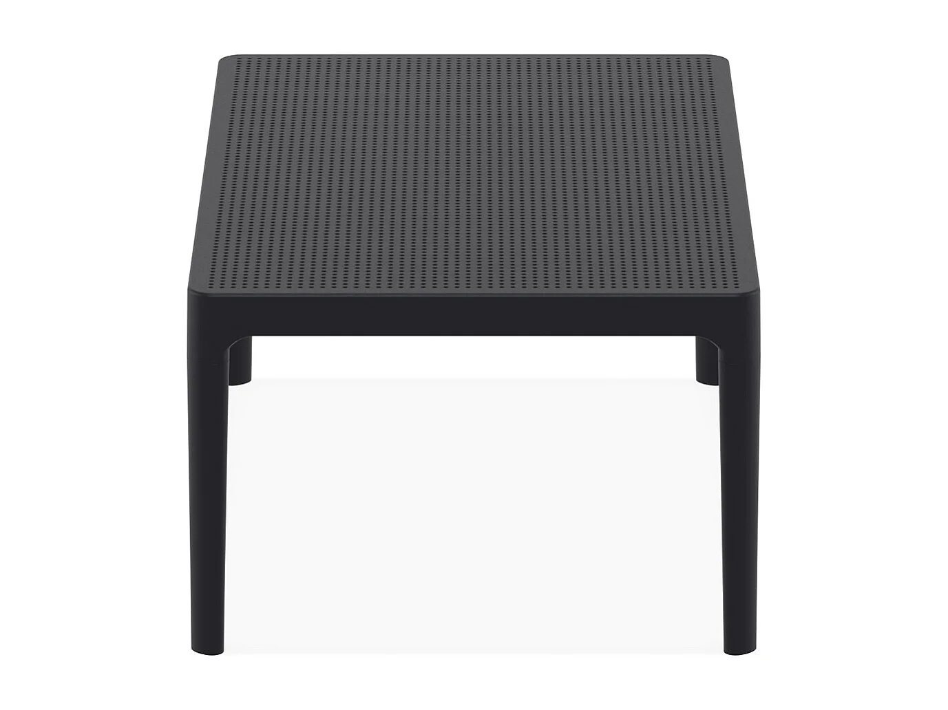 Garten-Couchtisch - DOTY - Schwarz - 100x60x40 cm