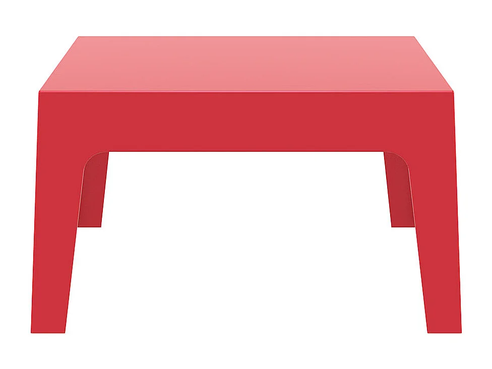 Designertisch - MARTO - rood - 77x56x43 cm