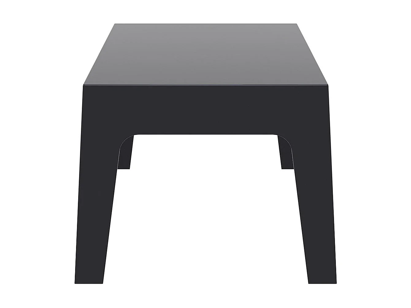 Designertisch - MARTO - zwart - 77x56x43 cm