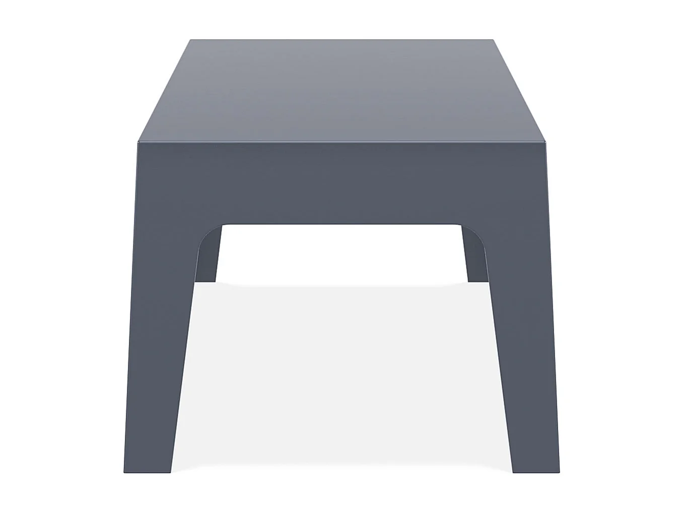 Garten-Couchtisch - MARTO - grijs - 77x56x43 cm