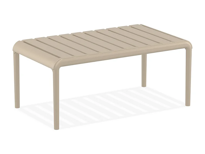 Niedriger Tisch - SIDONY XL - Mol - 90x50x40 cm