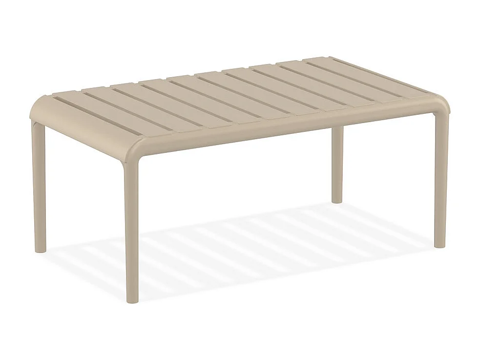 Niedriger Tisch - SIDONY XL - Mol - 90x50x40 cm