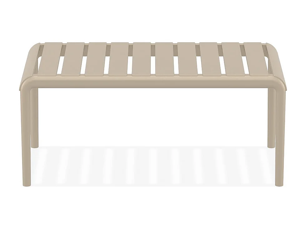 Niedriger Tisch - SIDONY XL - Mol - 90x50x40 cm