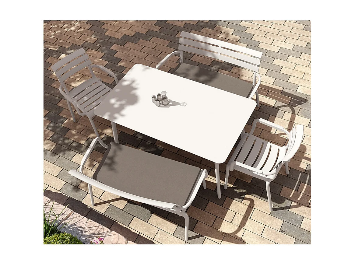 Niedriger Tisch - SIDONY XL - Schwarz - 90x50x40 cm