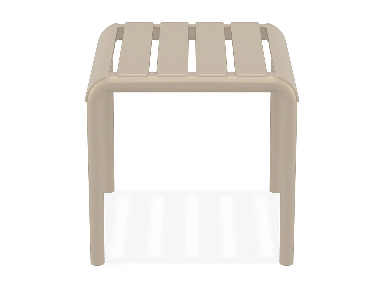 Tavolo basso -SIDONY - Taupe - 42x41x40 cm