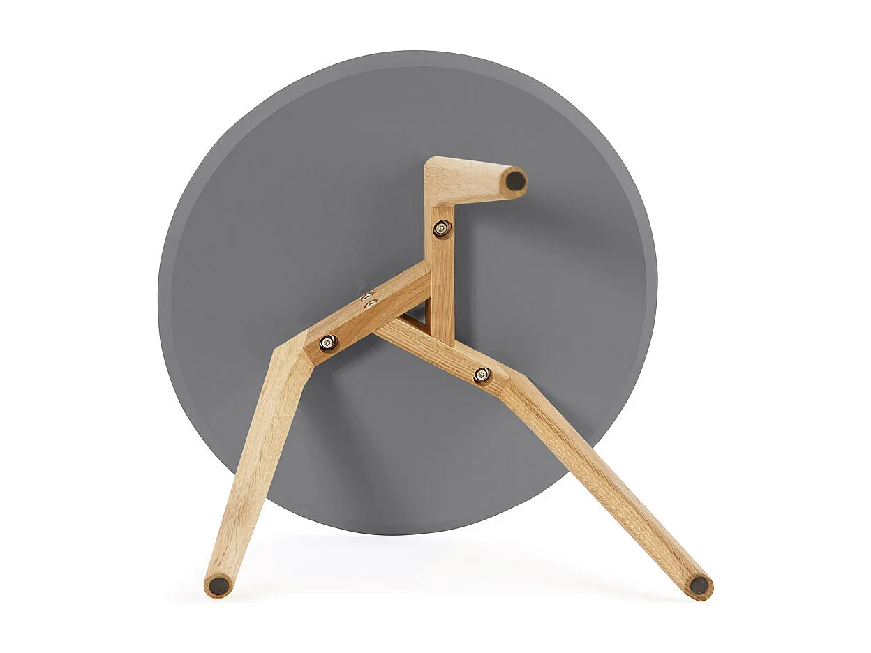 Runde Satztische - GABY - grau - 50x50x45 cm