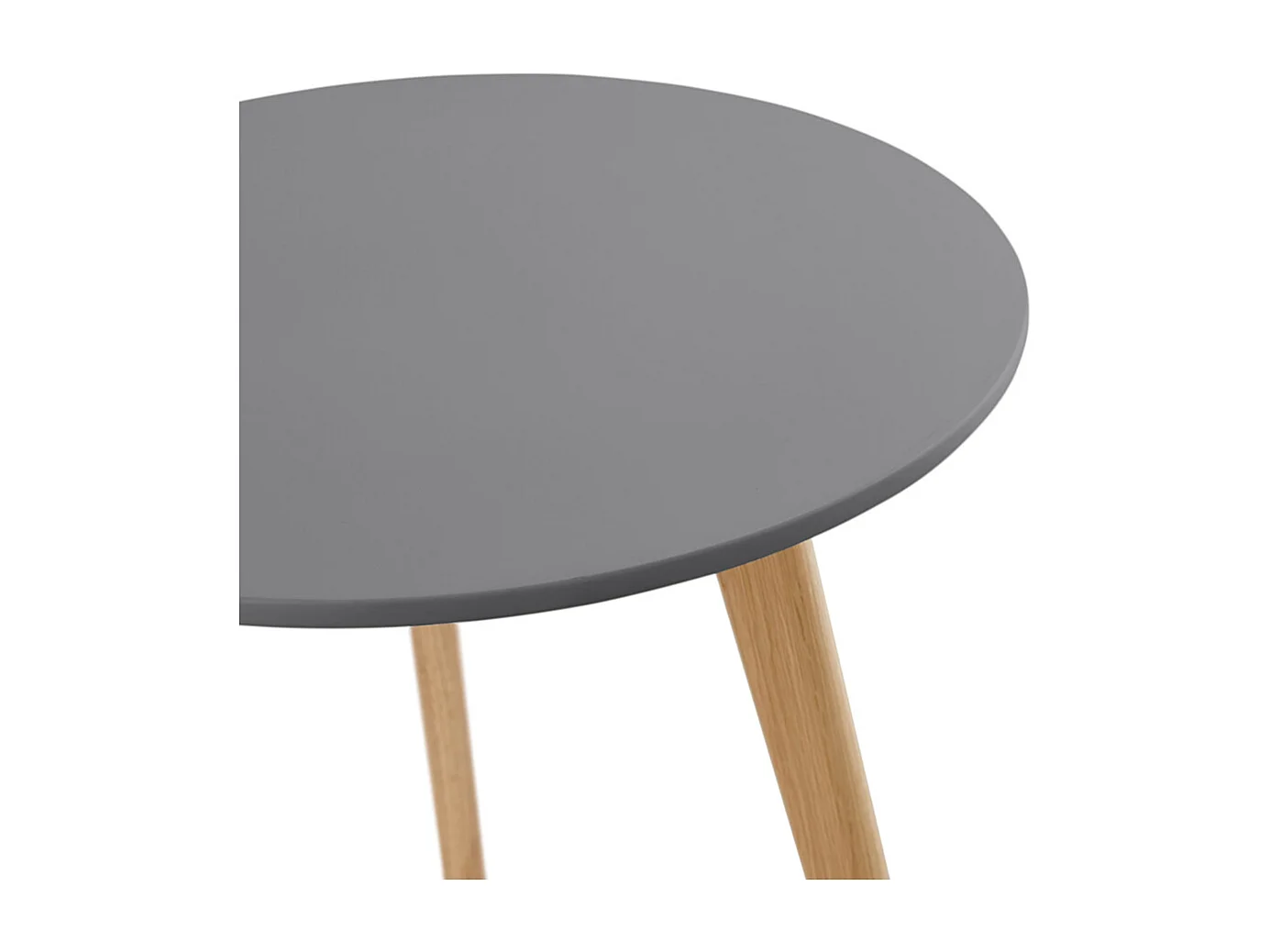 Runde Satztische - GABY - grau - 50x50x45 cm