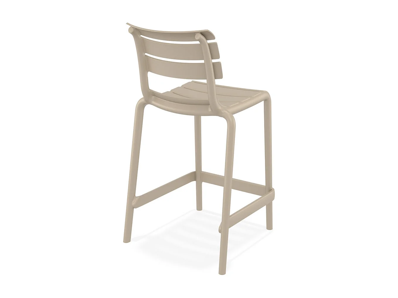 Mittelhoher Snackhocker - NOBU MINI - Mol - 52x55x95 cm