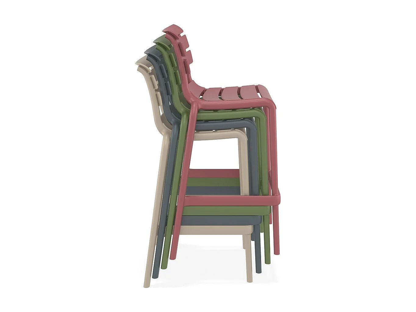 Barhocker - NOBU - Mol - 53x55x105 cm